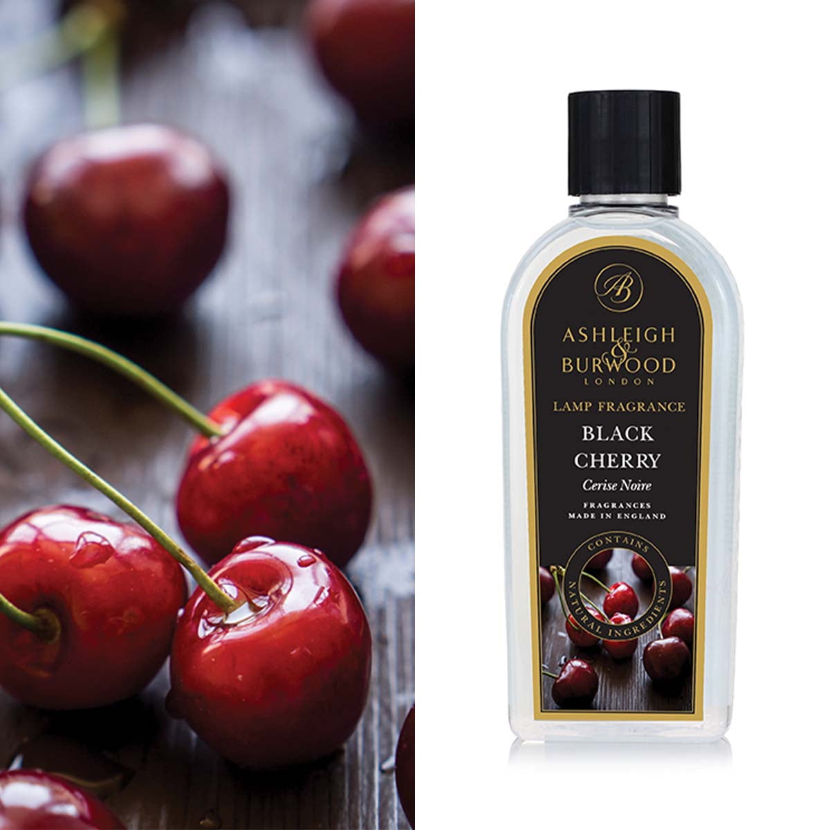 Black Cherry 500ml Lamp Fragrance