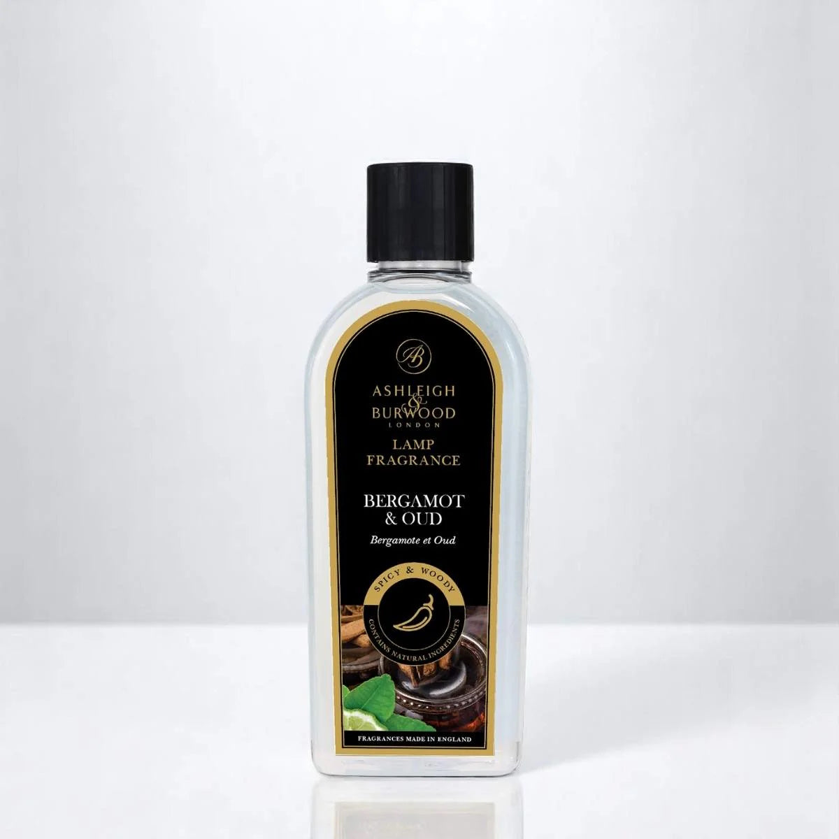 Bergamot & Oud 500ml Lamp Fragrance