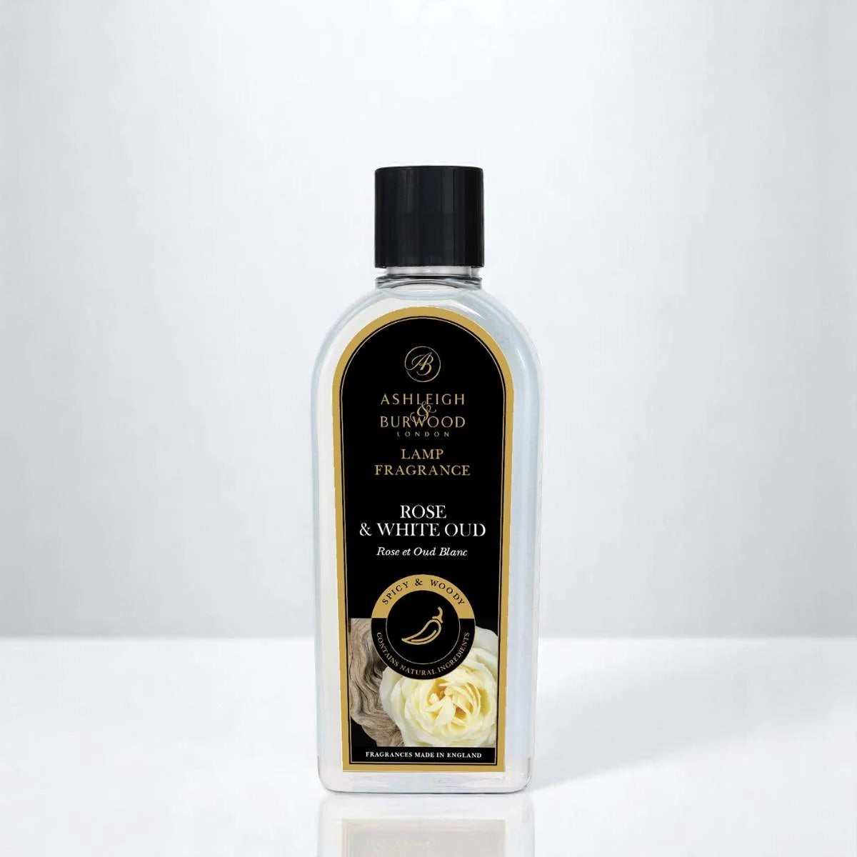Rose & White Oud 500ml Lamp Fragrance