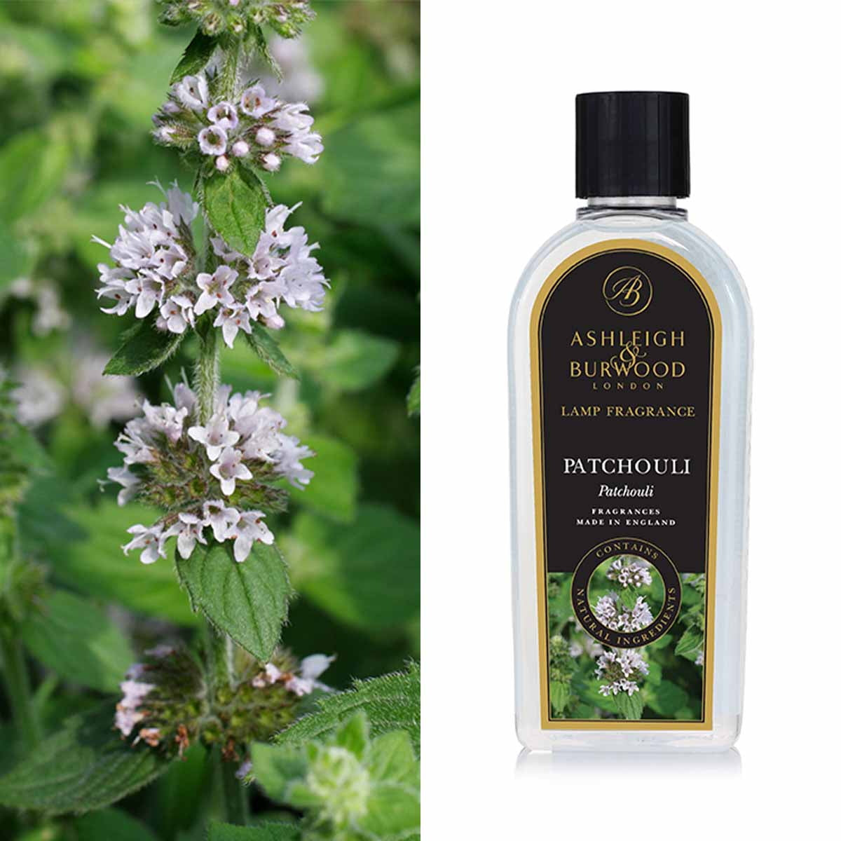 Patchouli 500ml Lamp Fragrance