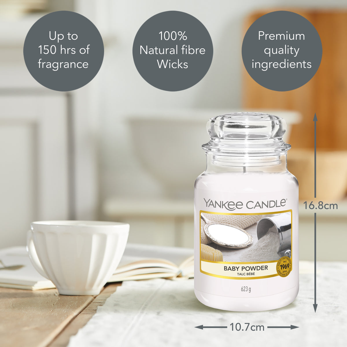 Baby Powder Classic Large Jar