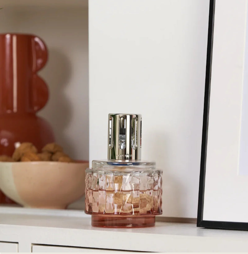 Amber Pink Variation Lamp Berger
