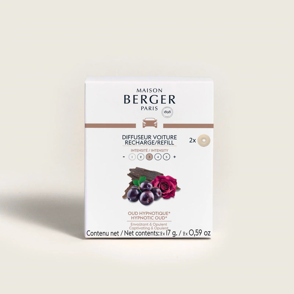 Hypnotic Oud Maison Berger Car Diffuser REFILLS