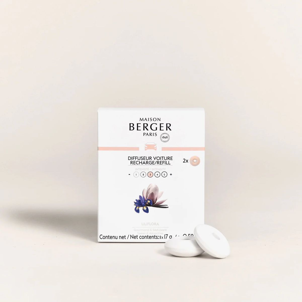 Liliflora Maison Berger Car Diffuser REFILLS