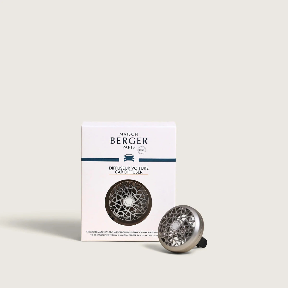 Silver Graphic Maison Berger Car Diffuser