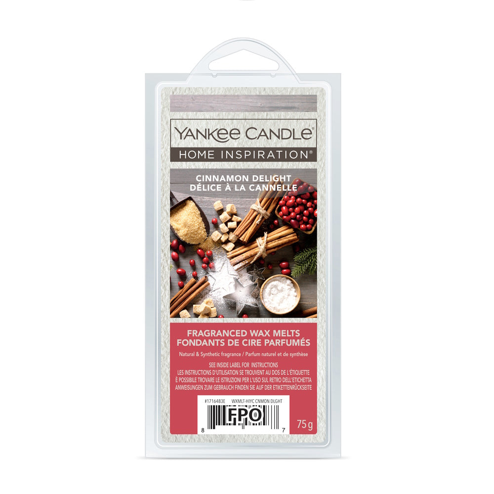 Cinnamon Delight Home Inspiration Wax Melt Block