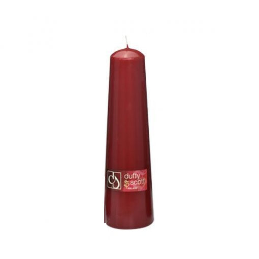 Duffy & Scott Dome Pillar Candle - Claret 20cm x 7cm