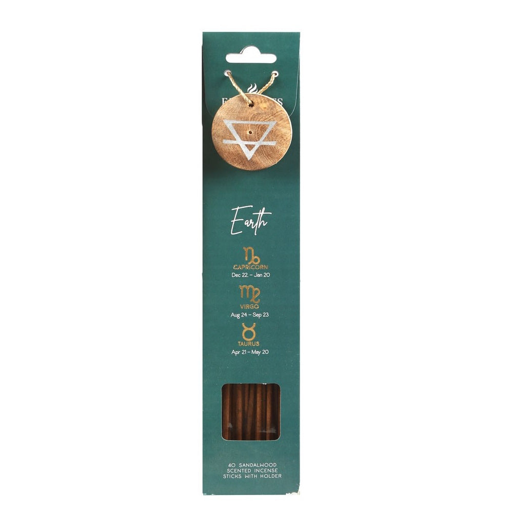 Elements Zodiac Incense - Earth - 40 Sticks