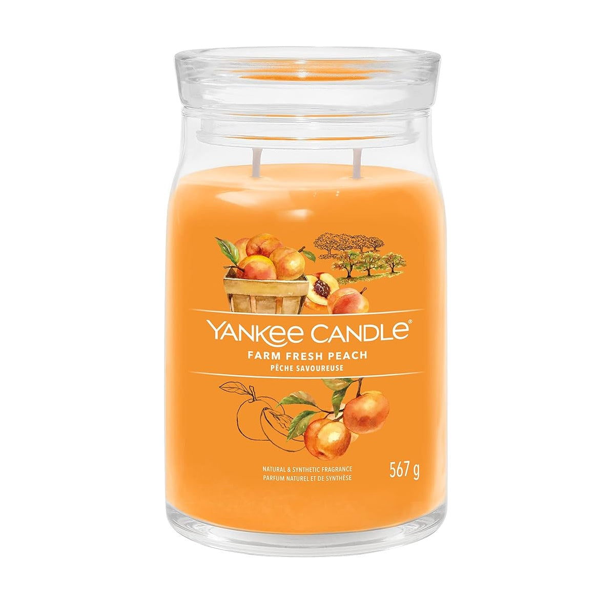 Farm Fresh Peach Signature Large Jar - SALE