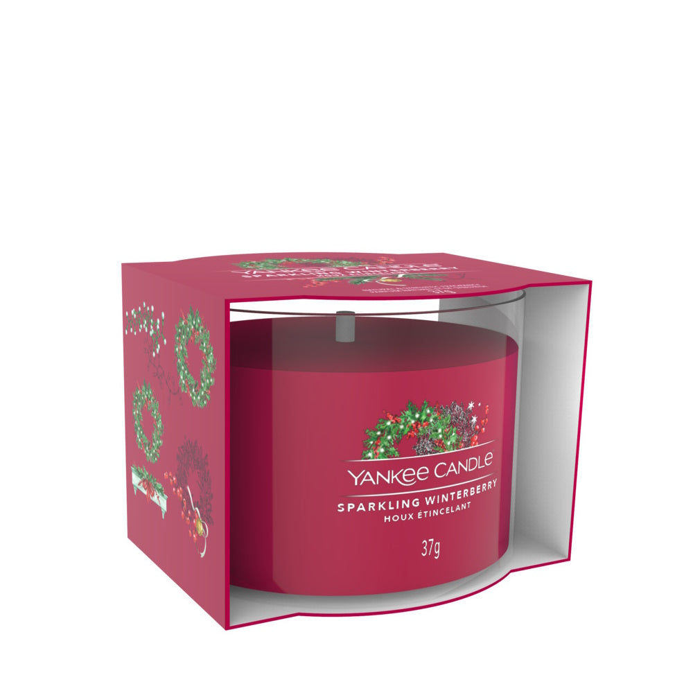 Sparkling Winterberry Mini Candle