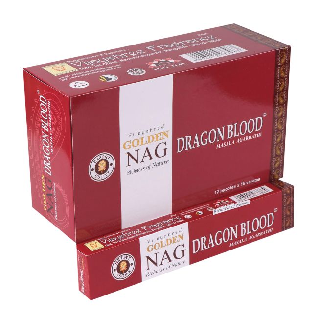 Dragon Blood Golden Nag Incense Sticks