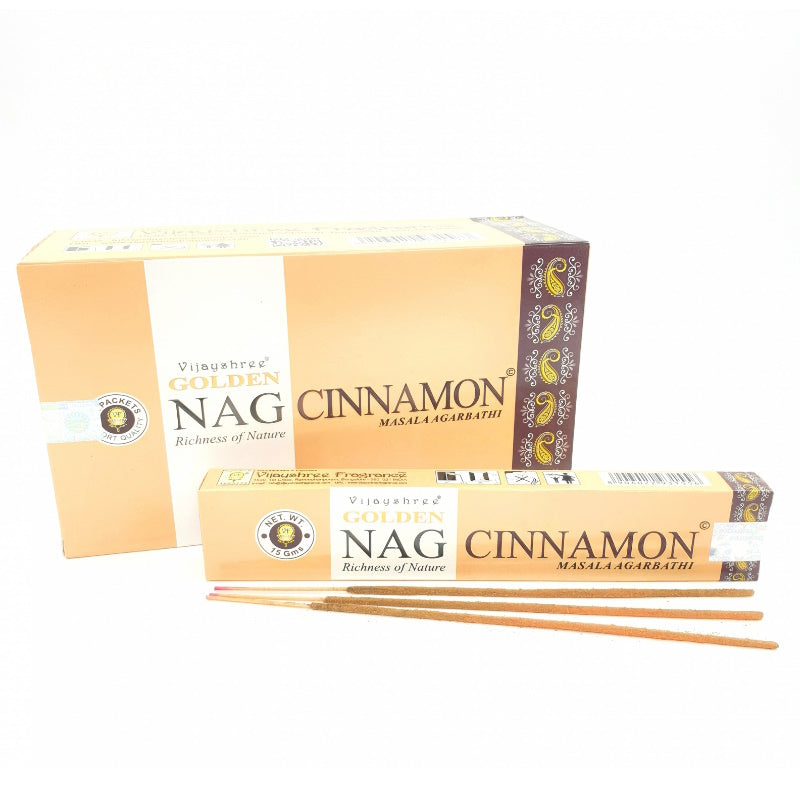 Cinnamon Golden Nag Incense Sticks