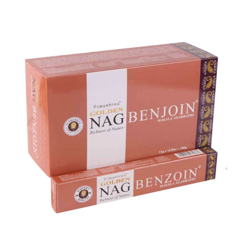 Benzoin Golden Nag Incense Sticks