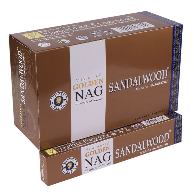 Sandalwood Golden Nag Incense Sticks