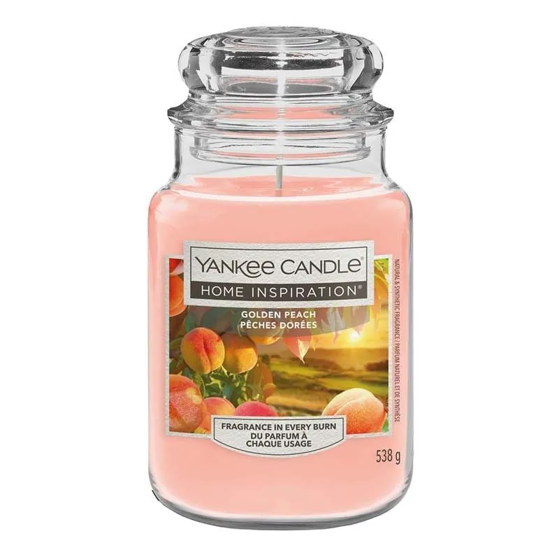 Golden Peach Home Inspiration Large Jar - SALE