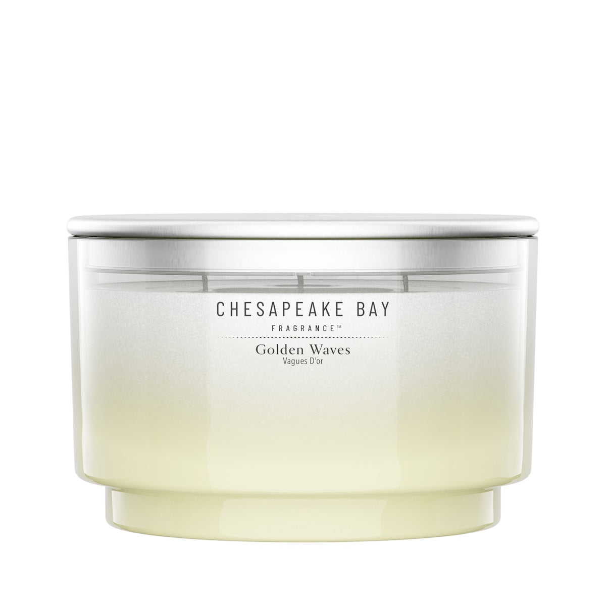 Golden Waves Chesapeake Bay 3 Wick Smooth Glass Tumbler