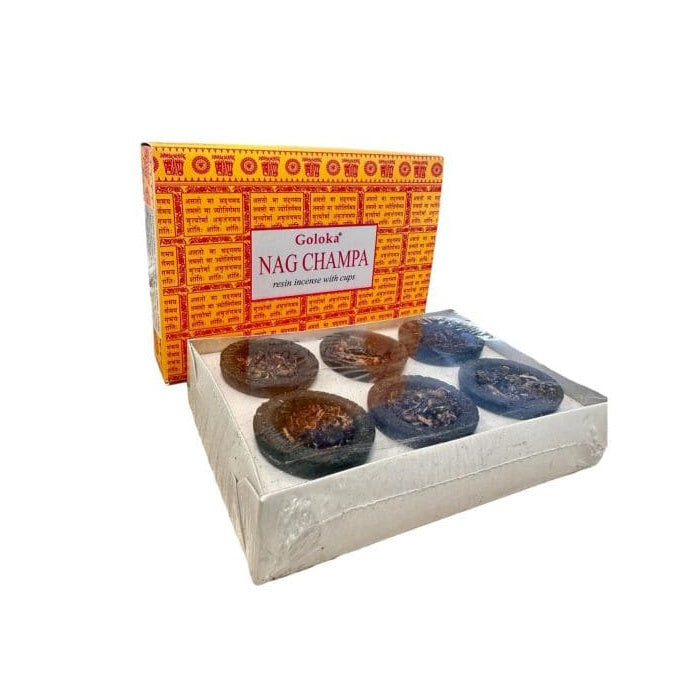 Nag Champa Goloka Resin Incense Cups - Incense Sale