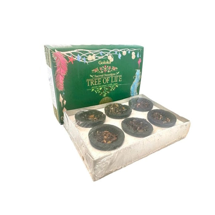 Tree of Life Goloka Resin Incense Cups - Incense Sale
