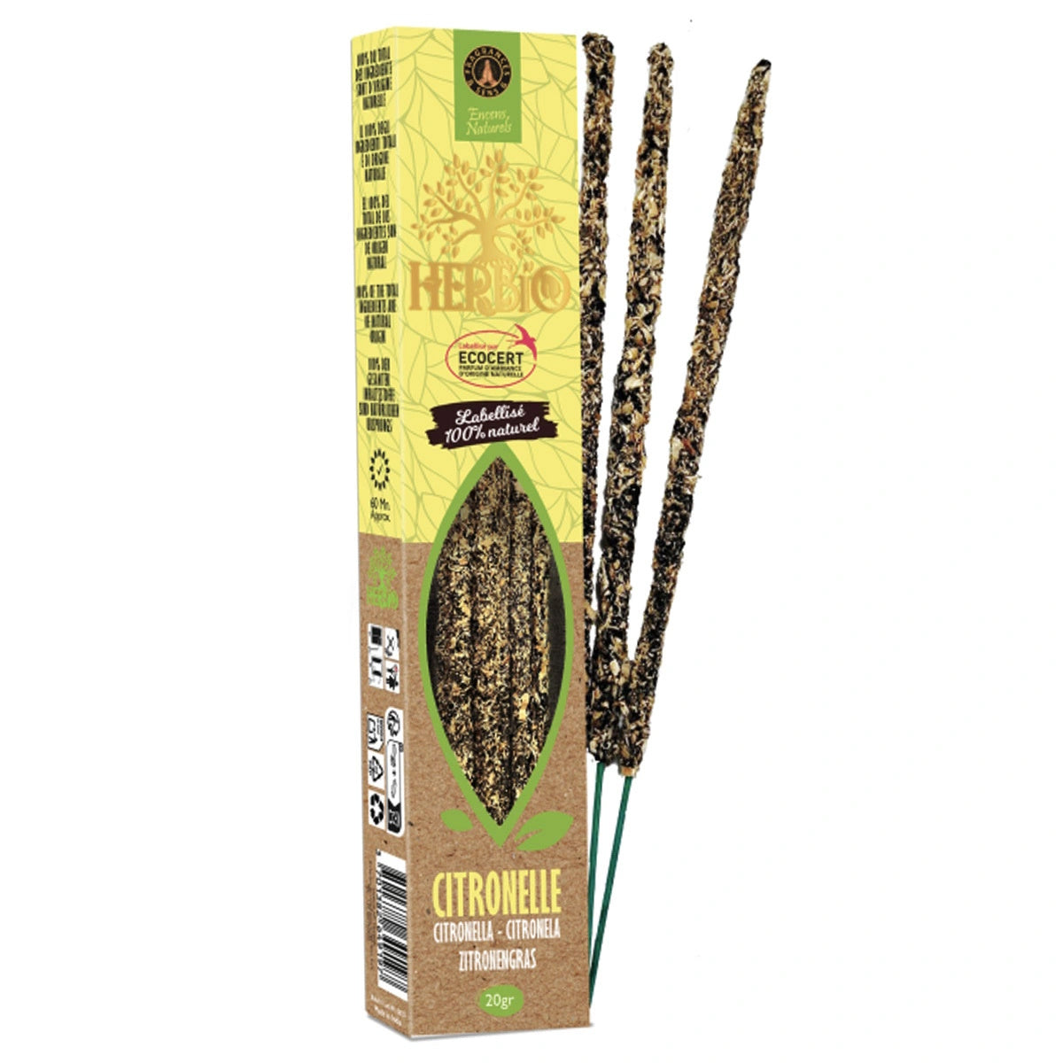 Citronella Herbio Incense Sticks