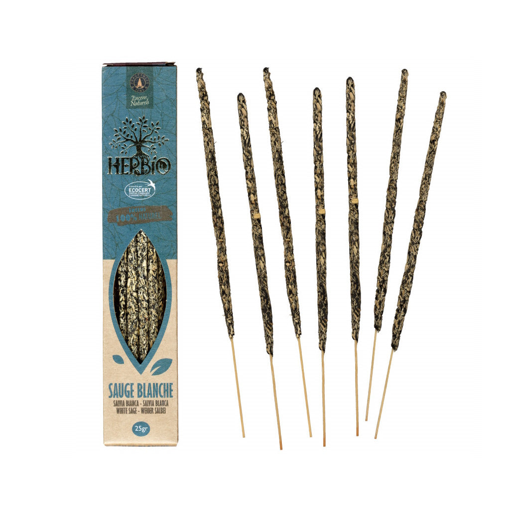 White Sage Herbio Incense Sticks