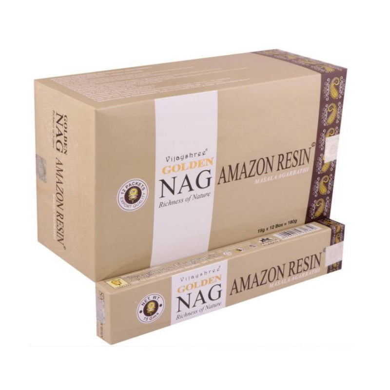 Amazon Resin Golden Nag Incense Sticks