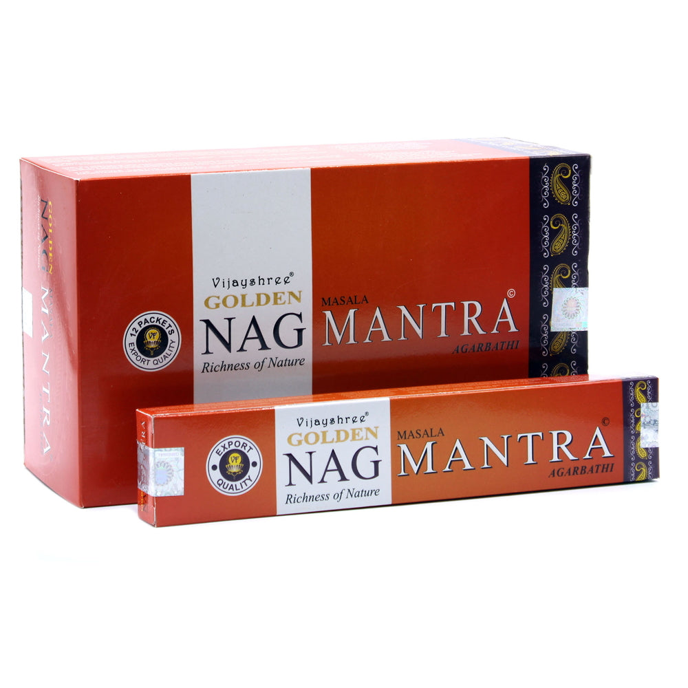 Mantra Golden Nag Incense Sticks