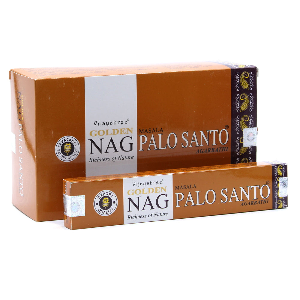 Palo Santo Golden Nag Incense Sticks