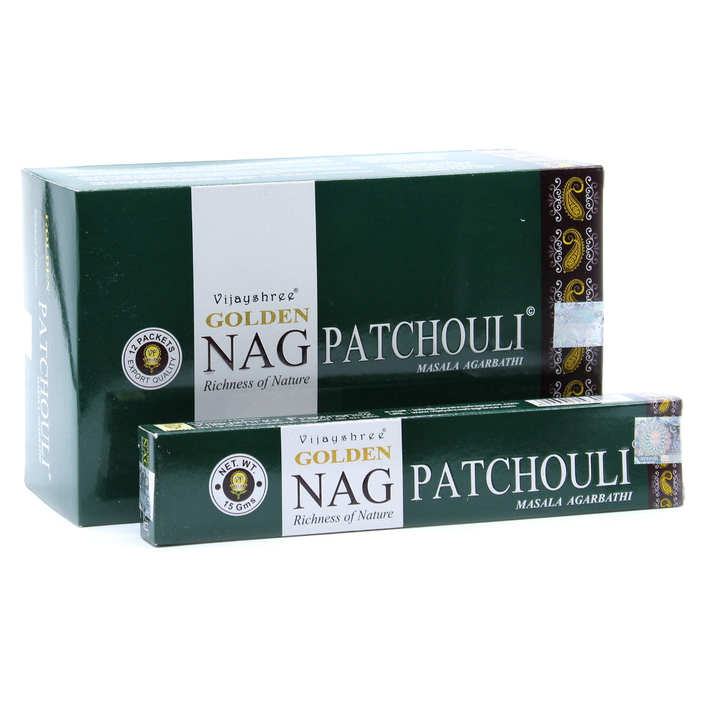 Patchouli Golden Nag Incense Sticks