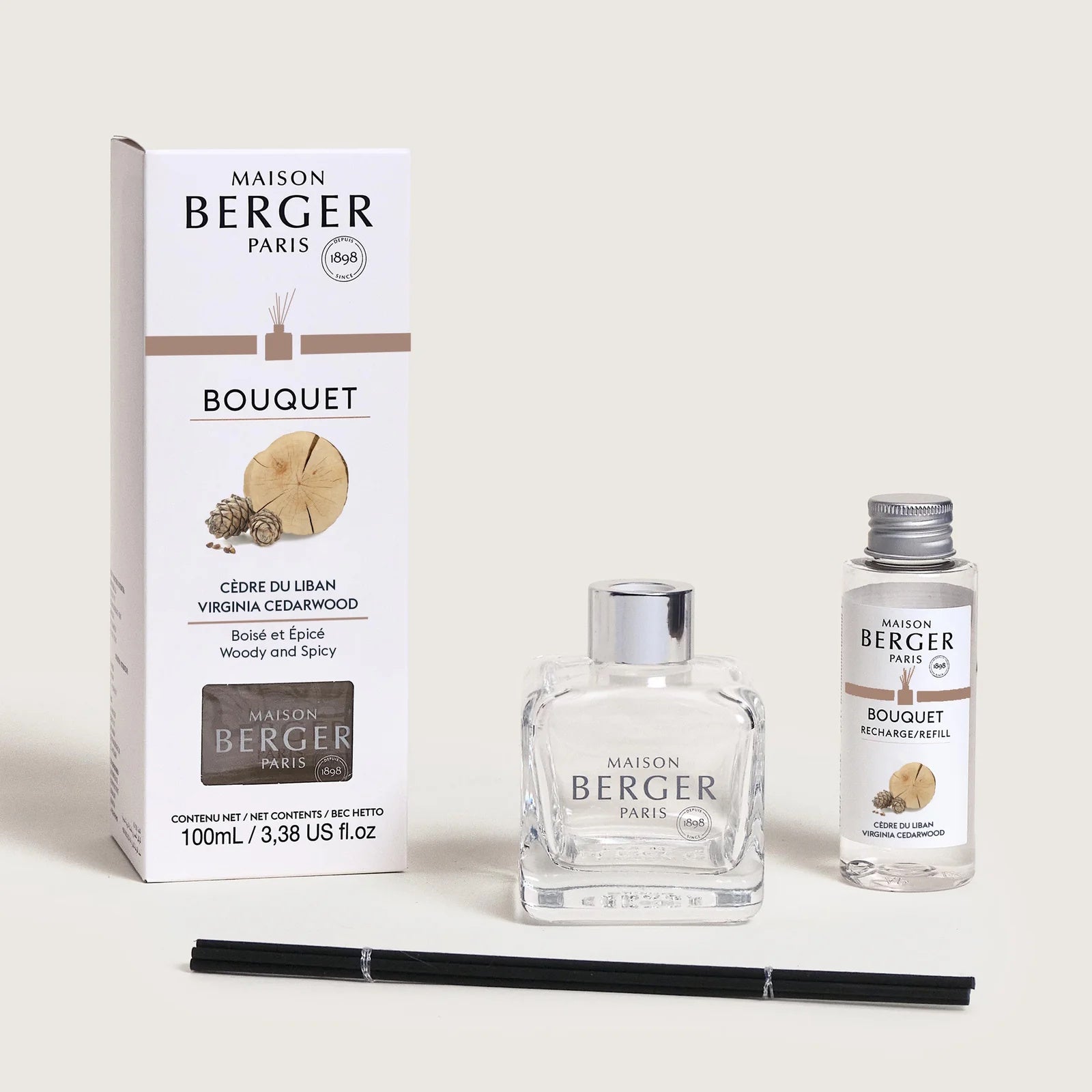 Virginia Cedarwood 100ml Bouquet Reed Diffuser