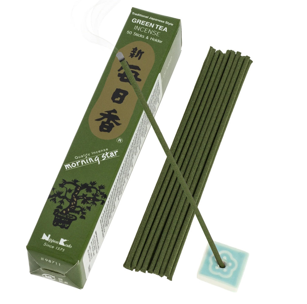 Morning Star Incense Sticks - Green Tea - Incense Sale