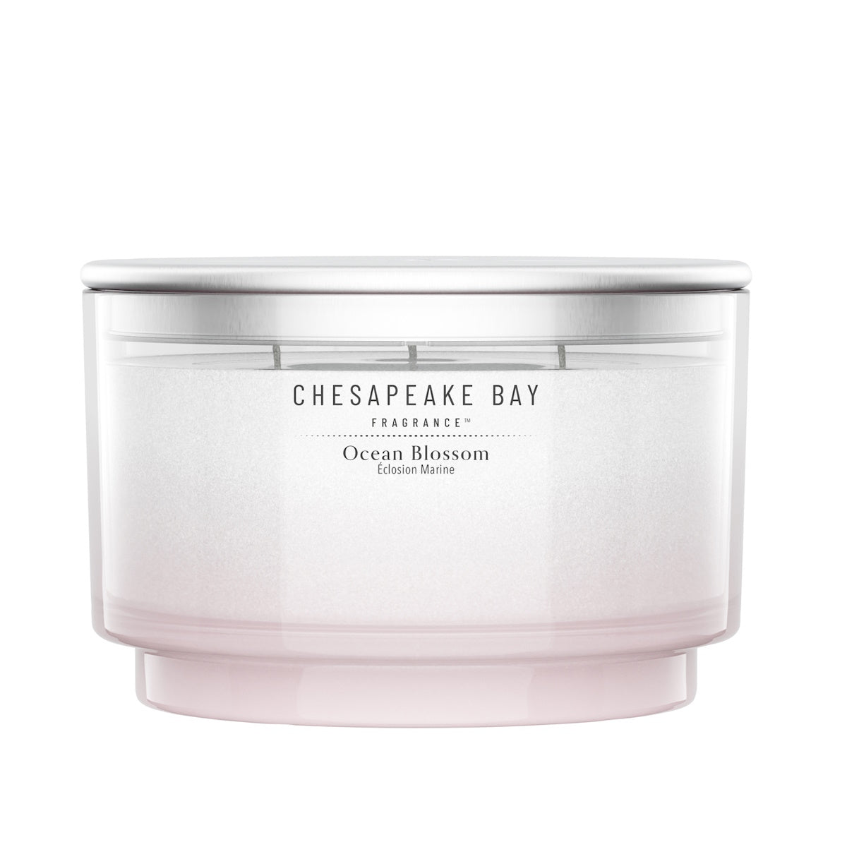 Ocean Blossom Chesapeake Bay 3 Wick Smooth Glass Tumbler