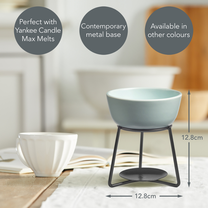 Pebble Wax Melt Warmer - Spa Blue
