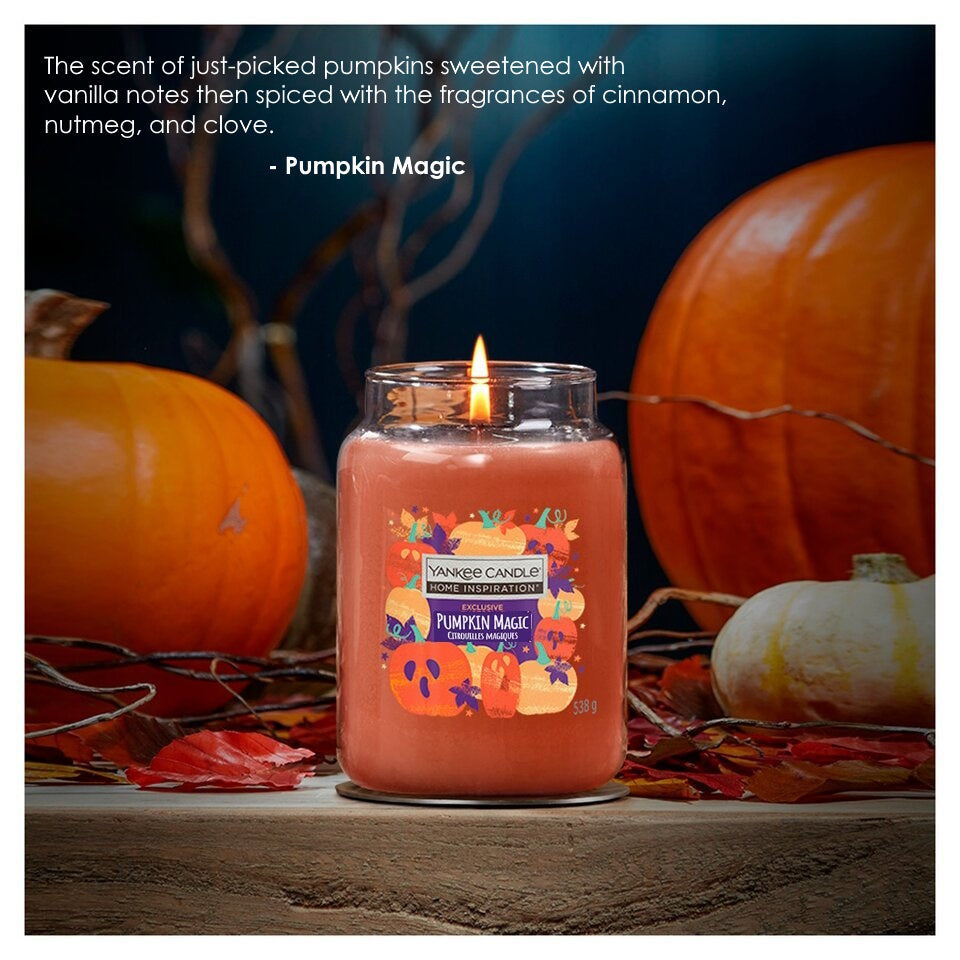 Pumpkin Magic Home Inspiration Large Jar