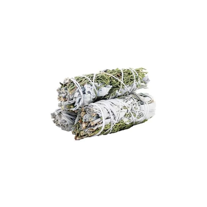 10cm Smudge Stick (1) - White Sage & Juniper