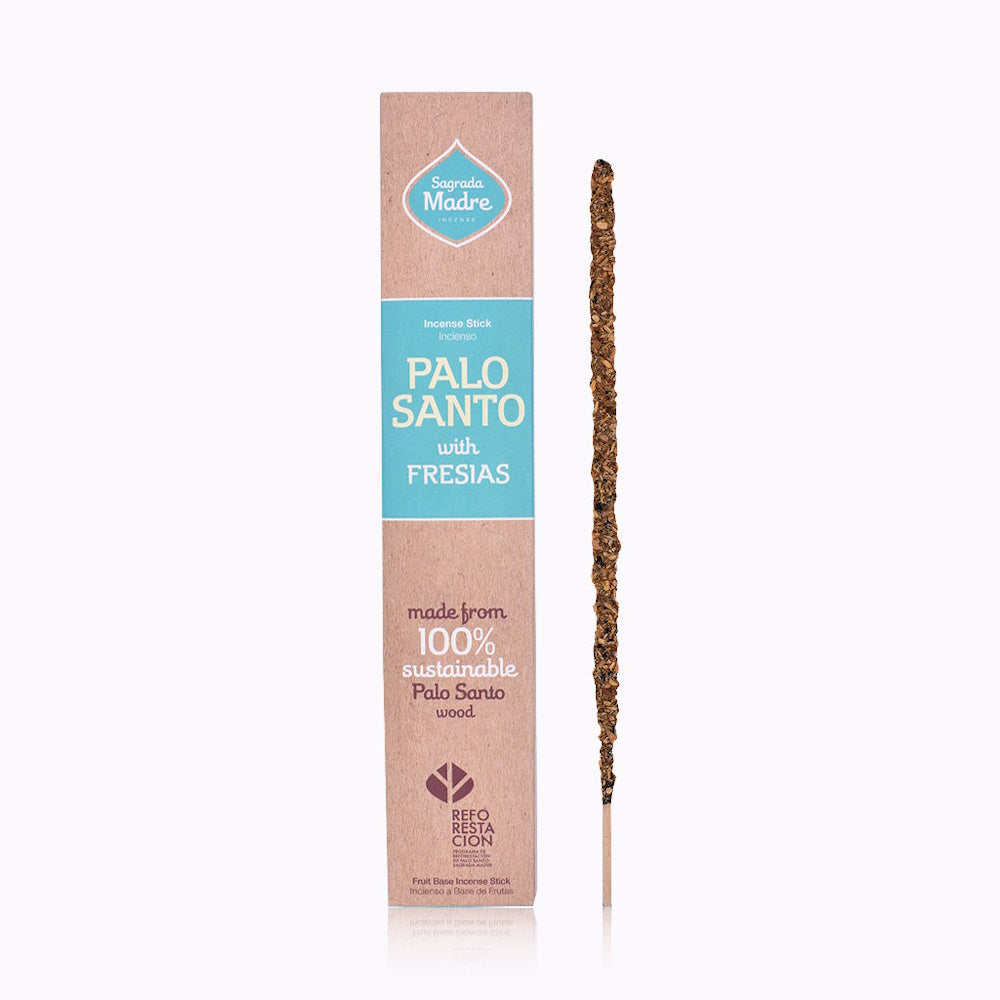 Sagrada Madre Incense - Palo Santo with Freesias