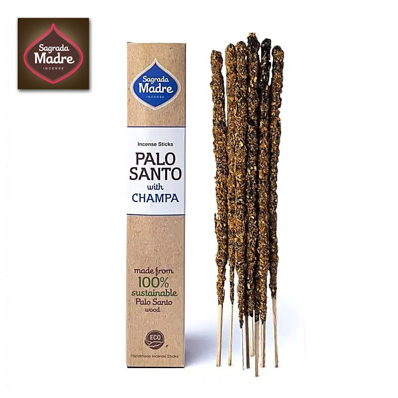 Sagrada Madre Incense - Palo Santo with Champa