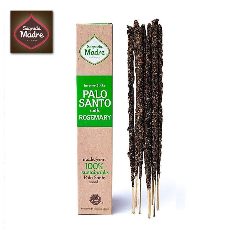 Sagrada Madre Incense - Palo Santo with Rosemary
