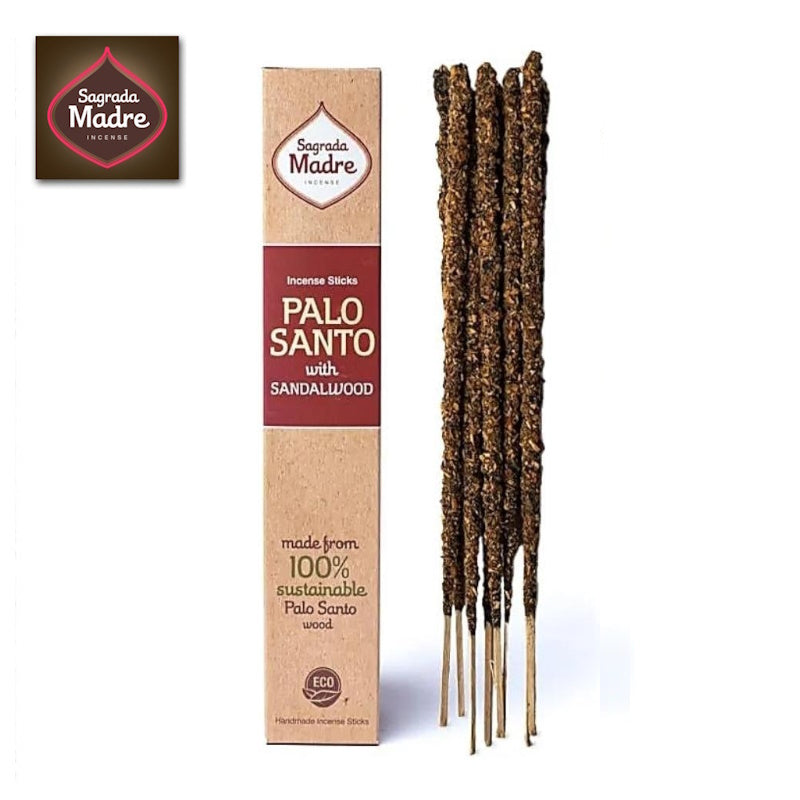 Sagrada Madre Incense - Palo Santo with Sandalwood