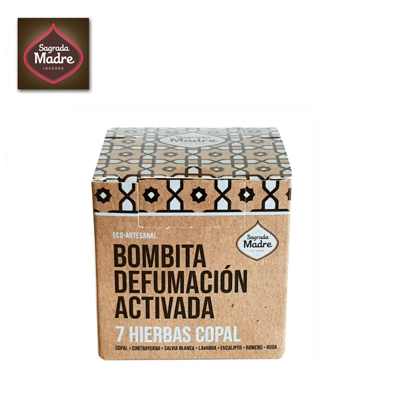 Smudge Bomb Box of 8 - 7 Copal Herbs - Incense SALE