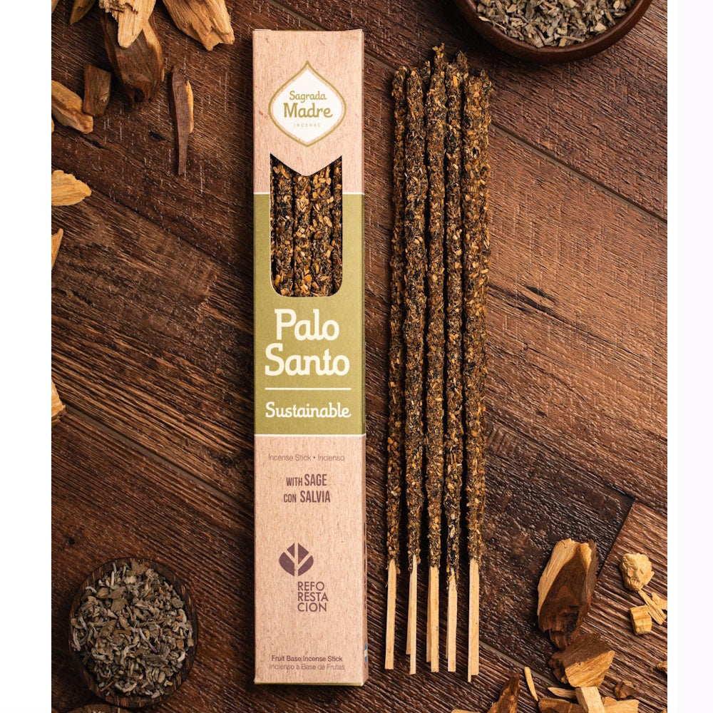 Sagrada Madre Incense - Palo Santo with Sage