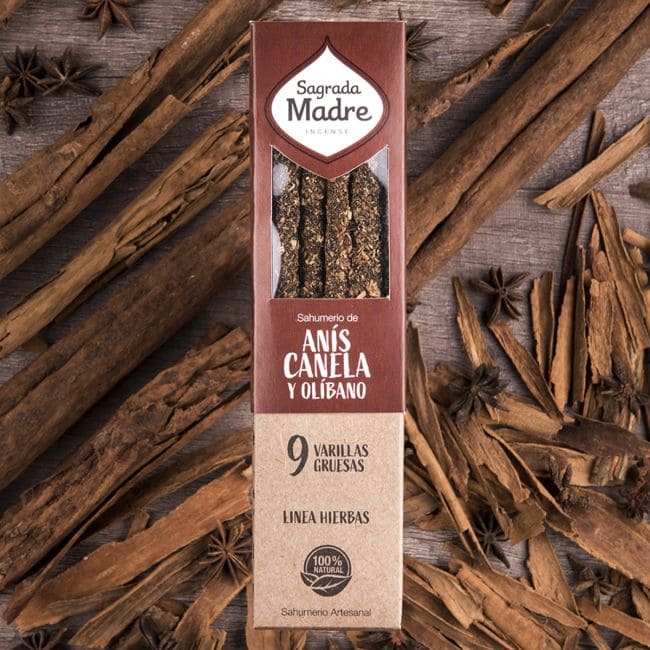 Sagrada Madre Herbal Incense - Cinnamon, Anise & Olibanum
