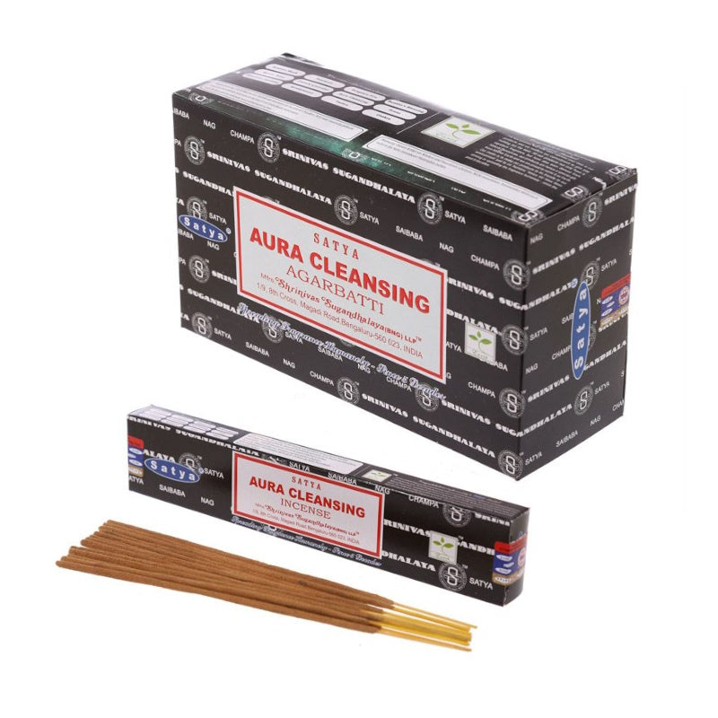 Aura Cleansing Satya Incense Sticks