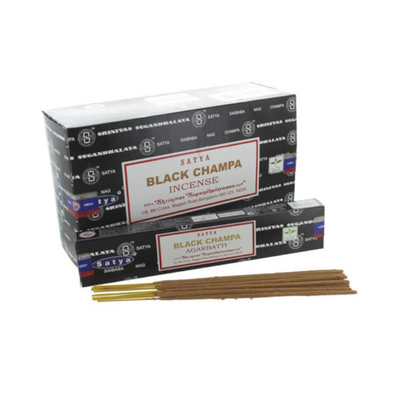 Black Champa Satya Incense Sticks