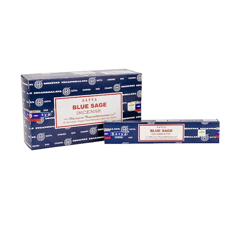 Blue Sage Satya Incense Sticks