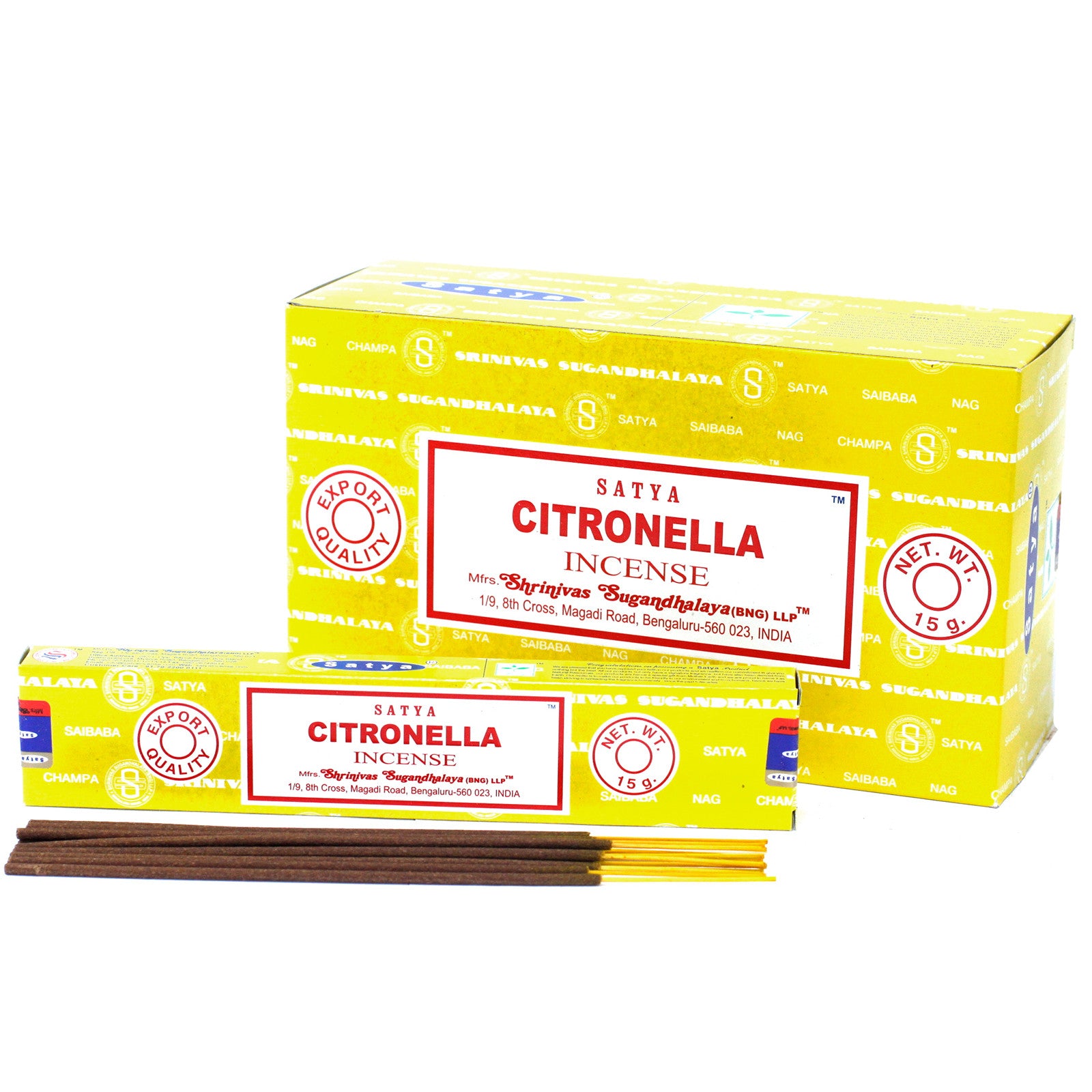Citronella Satya Incense Sticks