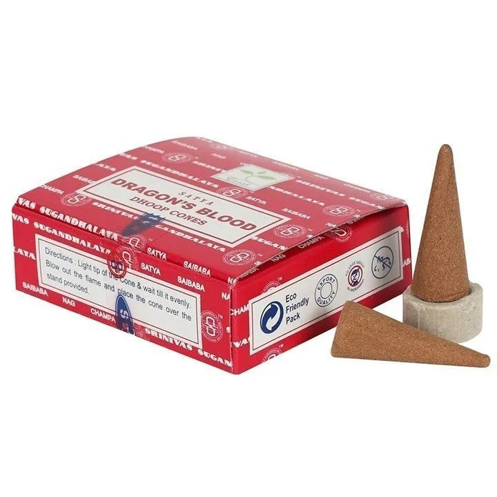 Dragon's Blood Satya Dhoop Incense Cones