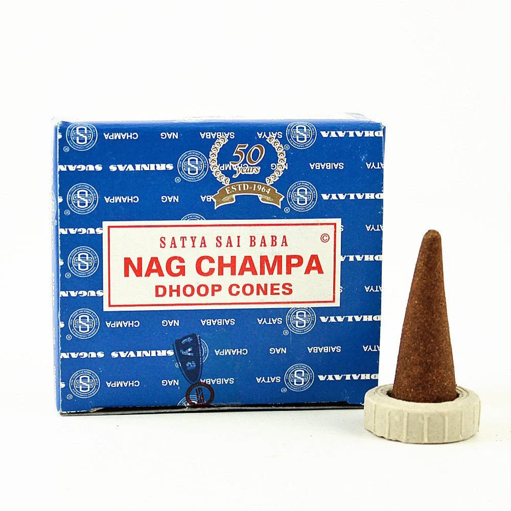 Nag Champa Satya Dhoop Incense Cones