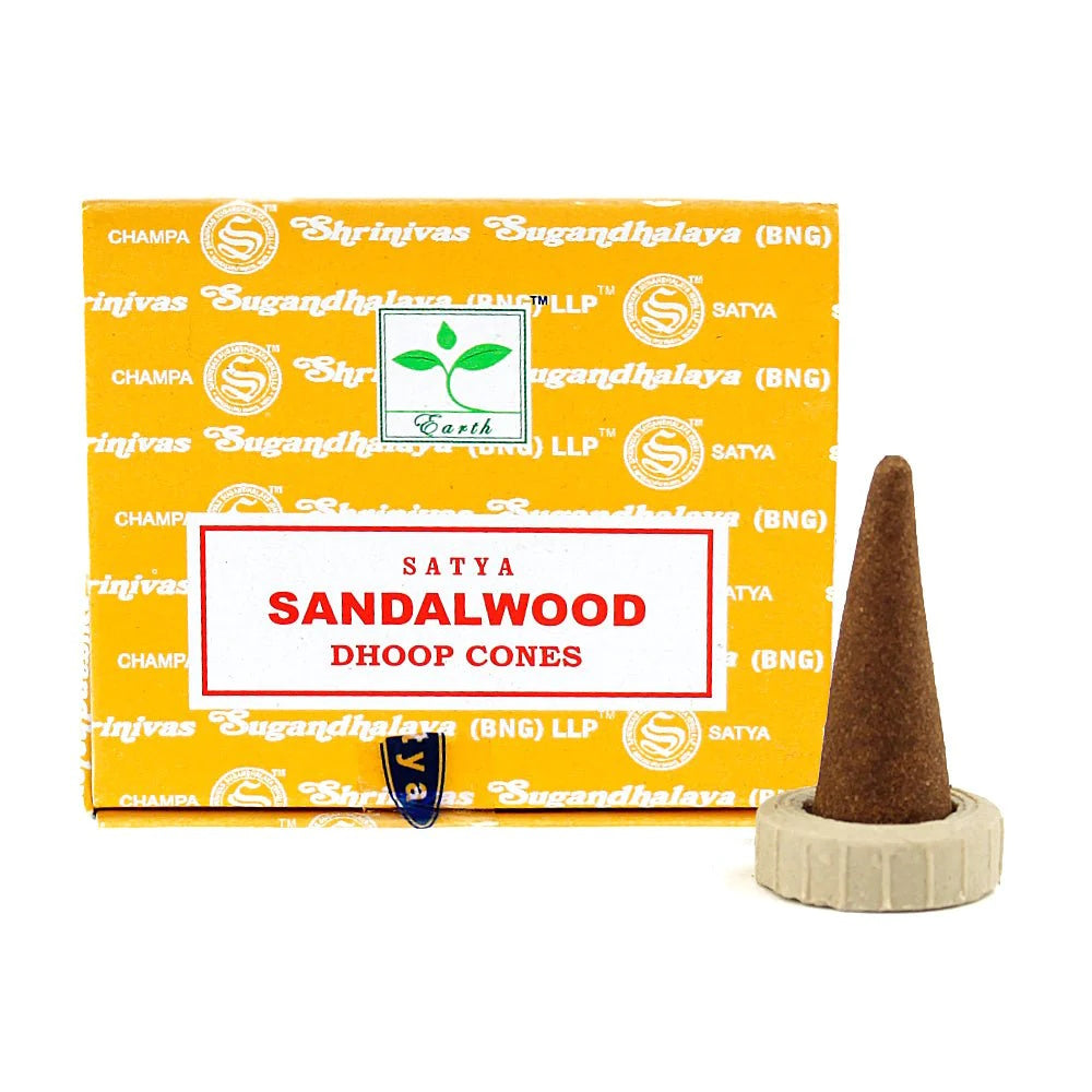 Sandalwood Satya Dhoop Incense Cones