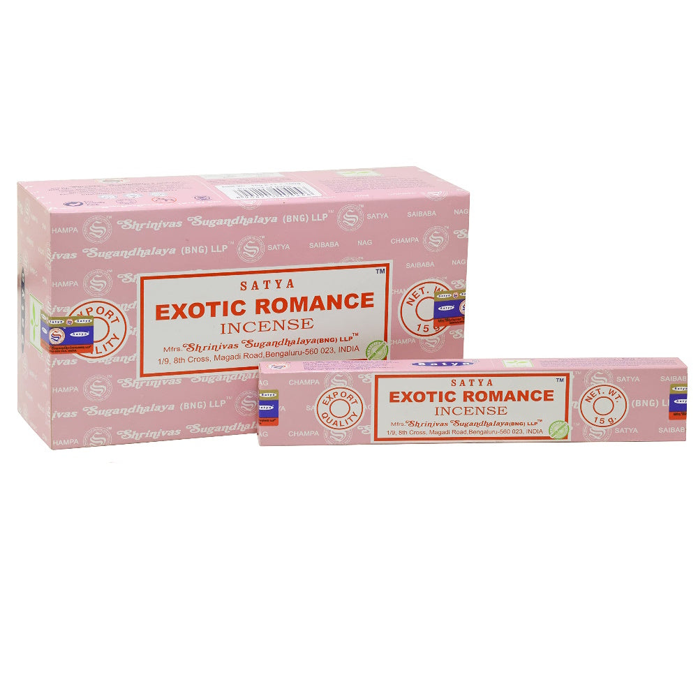 Satya Incense Sticks - Exotic Romance
