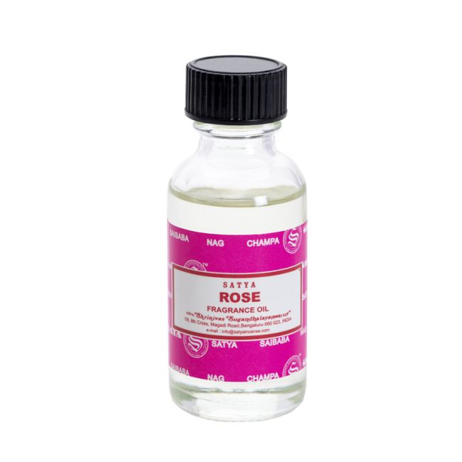 Satya 30ml Perfumed Fragrance Oil - Rose